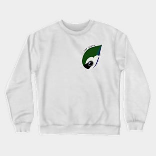 Violet-green Swallow (Large Text) Crewneck Sweatshirt